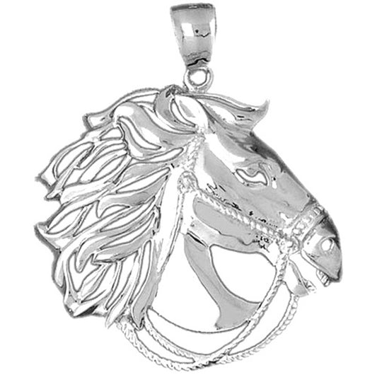 Sterling Silver Horse Pendant Pendant