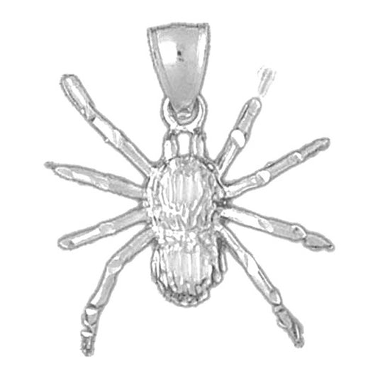 Sterling Silver Spider Pendant