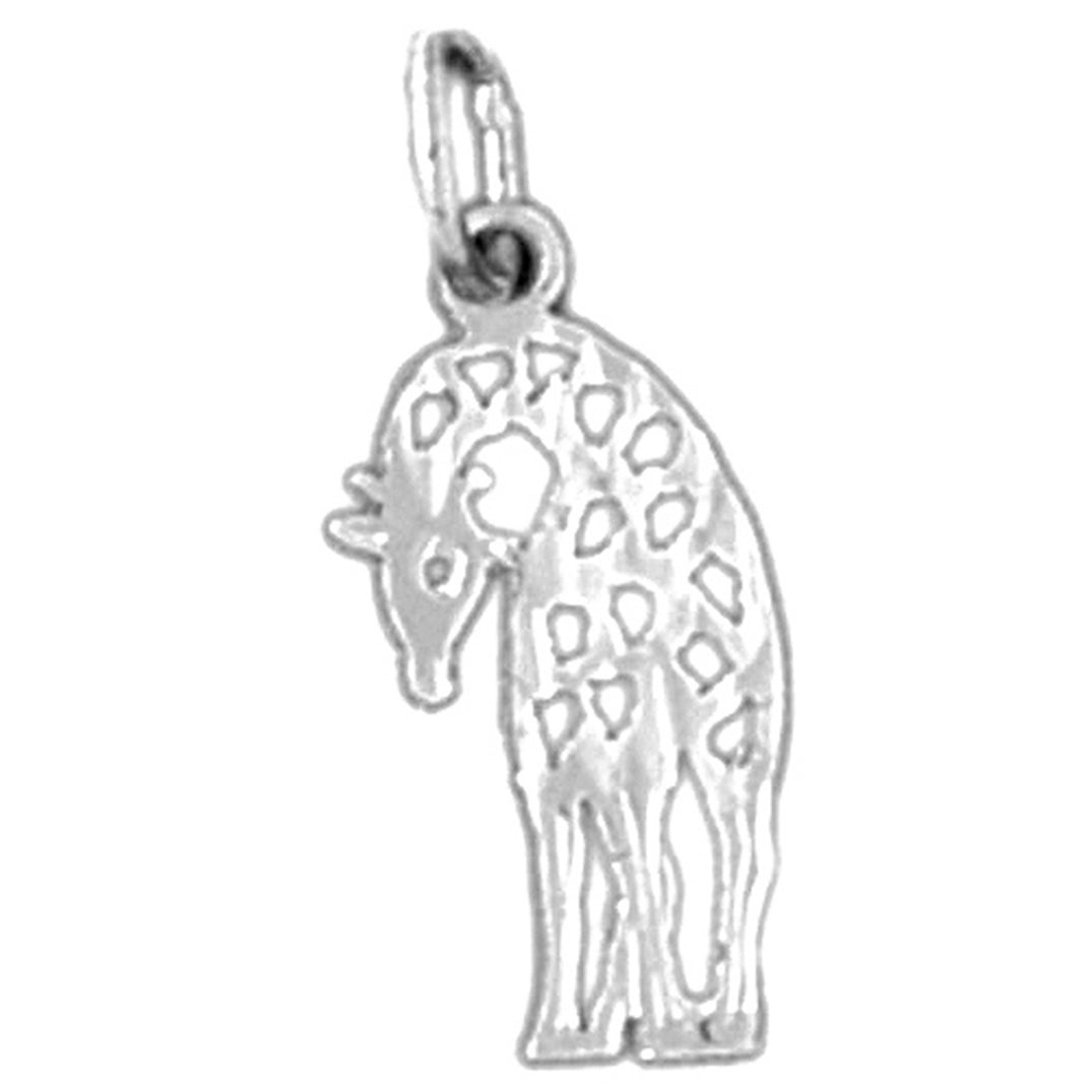 Sterling Silver Giraffe Pendant