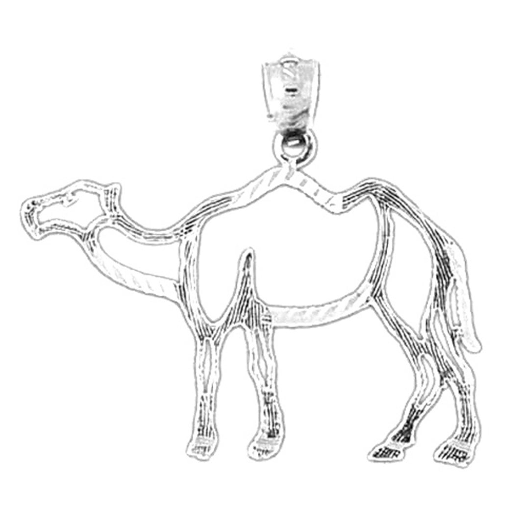 Sterling Silver Camel Pendant