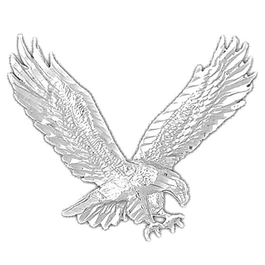 Sterling Silver Eagle Pendant