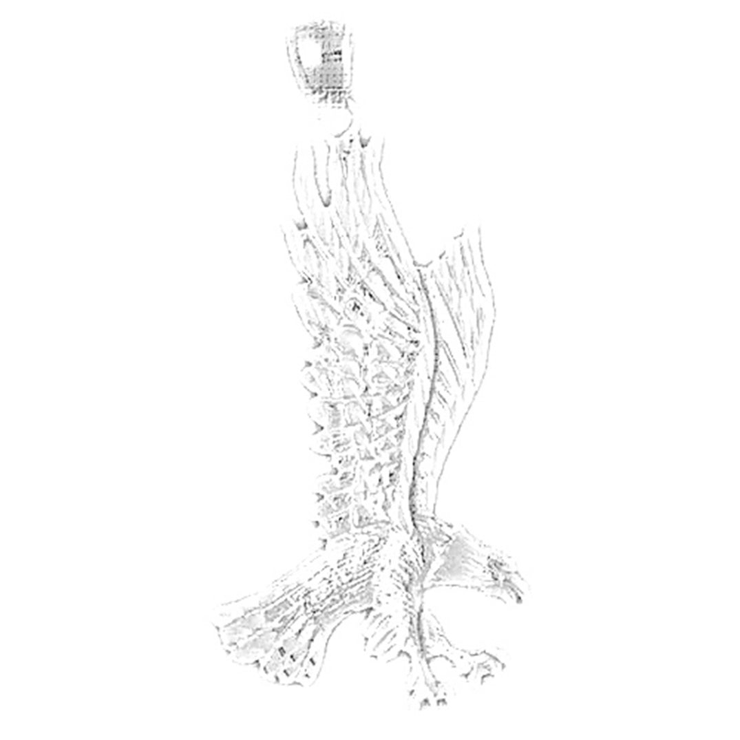 Sterling Silver Eagle Pendant