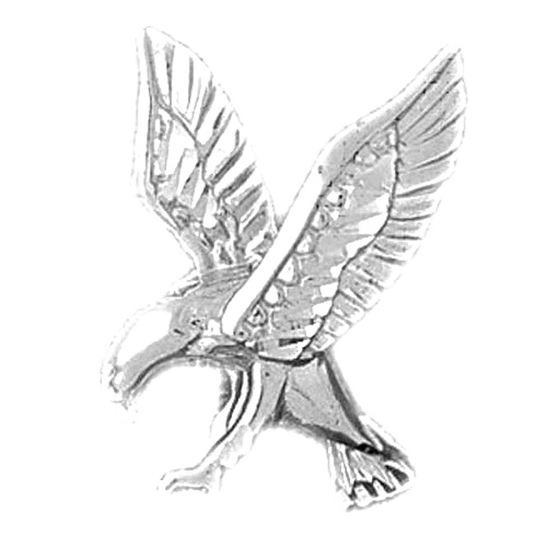 Sterling Silver Eagle Pendant