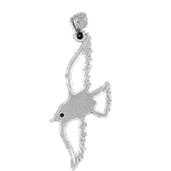 Sterling Silver Bird Pendant