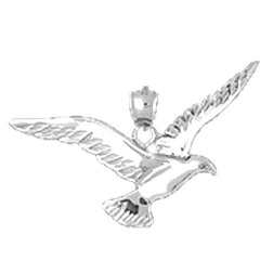 Sterling Silver Bird Pendant