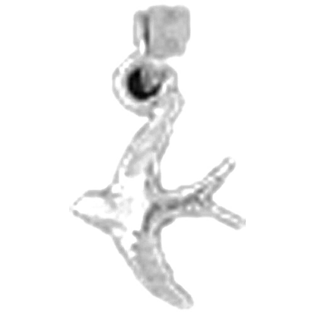 Sterling Silver Bird Pendant