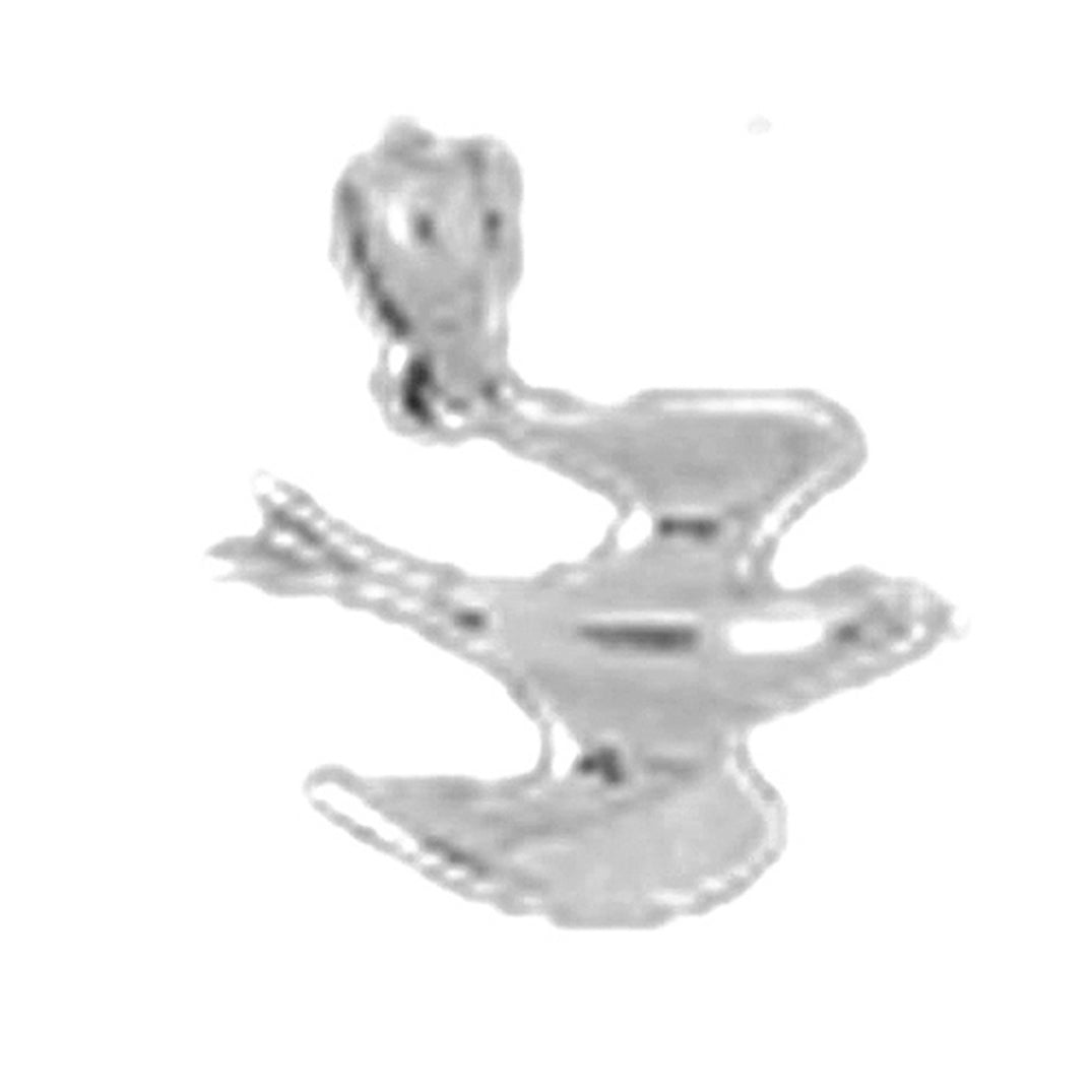 Sterling Silver Bird Pendant