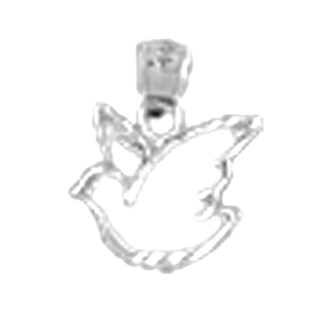 Sterling Silver Bird Pendant