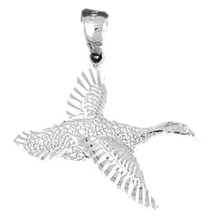 Sterling Silver Bird Pendant