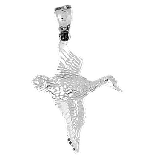 Sterling Silver Bird Pendant