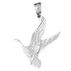 Sterling Silver Bird Pendant