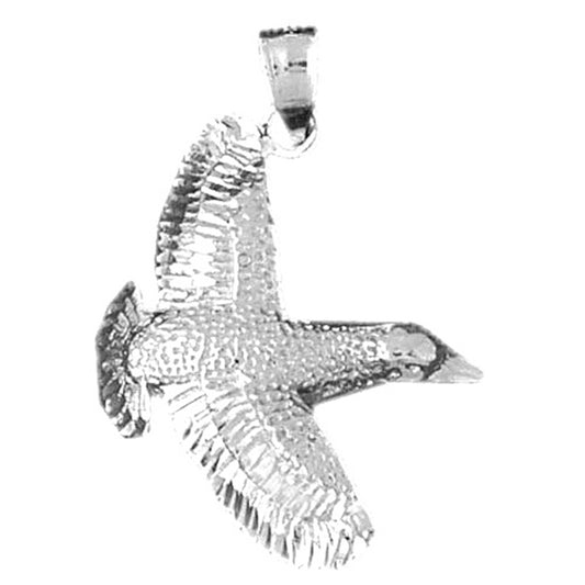 Sterling Silver Bird Pendant