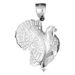 Sterling Silver Bird Pendant