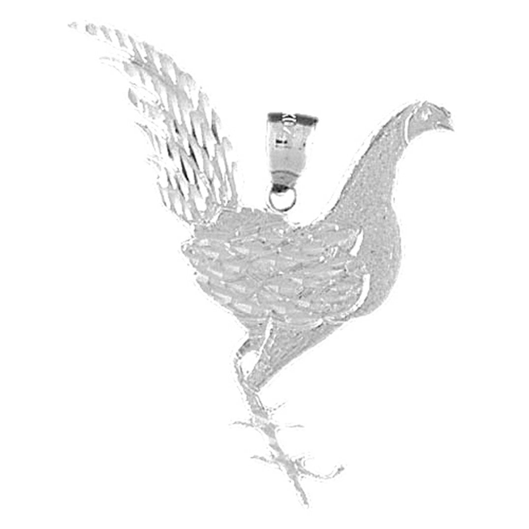 Sterling Silver Bird Pendant