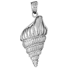 Sterling Silver Conch Shell Pendant