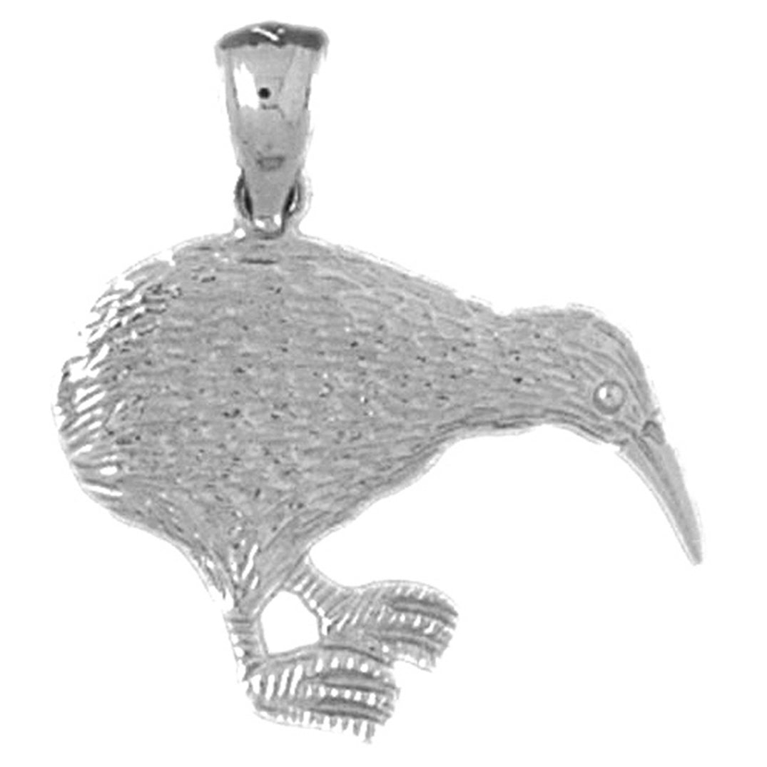 Sterling Silver Bird Pendant