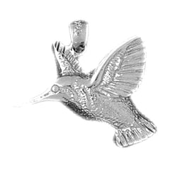 Sterling Silver Hummingbird Pendant
