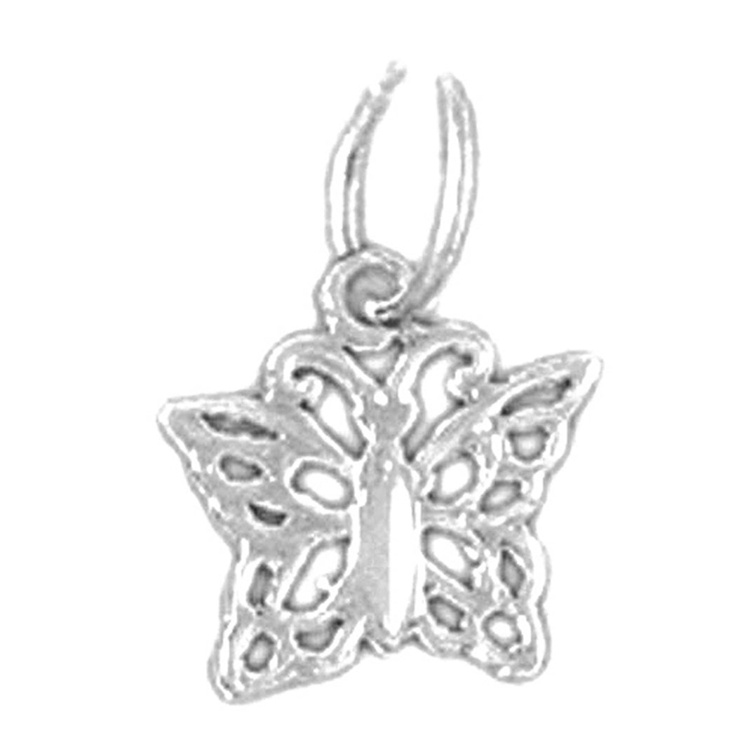 Sterling Silver Butterfly Pendant