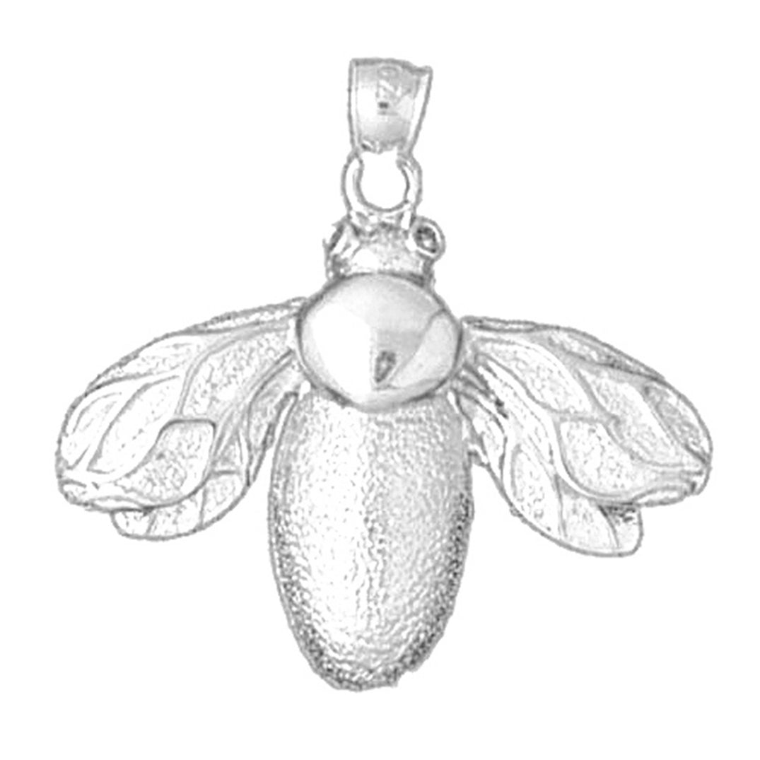 Sterling Silver Bee Pendant