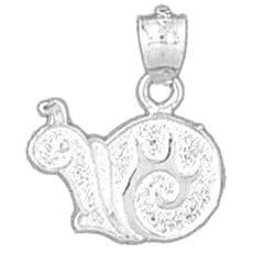 Sterling Silver Snail Pendant