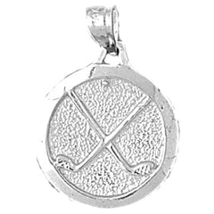 Sterling Silver Golf Clubs Pendant