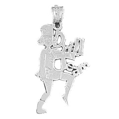 Sterling Silver Drill Team Pendant