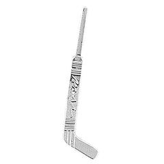 Sterling Silver Goalie Stick Pendant