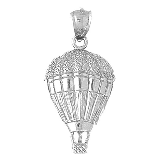 Sterling Silver Hot Air Balloon Pendant