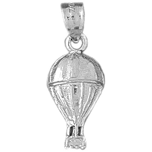 Sterling Silver Hot Air Balloon Pendant