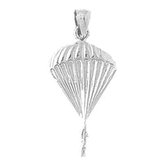 Sterling Silver Parachuter Pendant