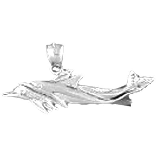 Sterling Silver Dolphin Pendant