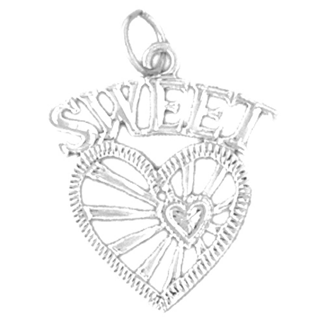 Sterling Silver Sweet Heart Pendant