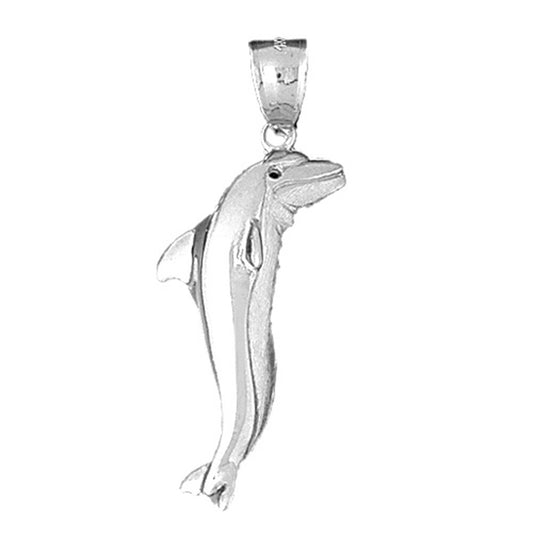 Sterling Silver Dolphin Pendant