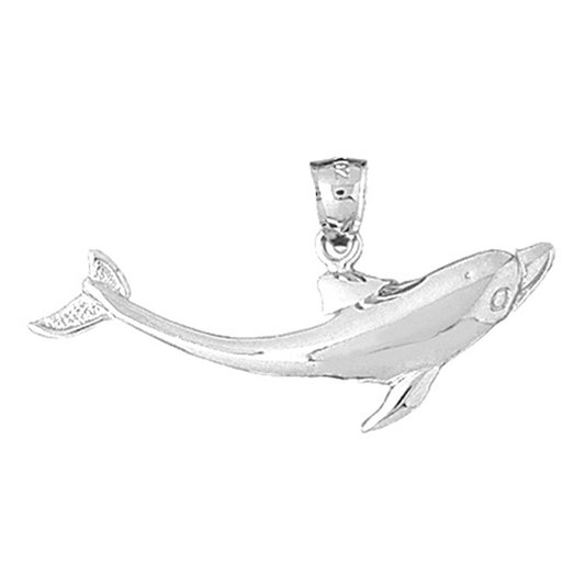 Sterling Silver Dolphin Pendant