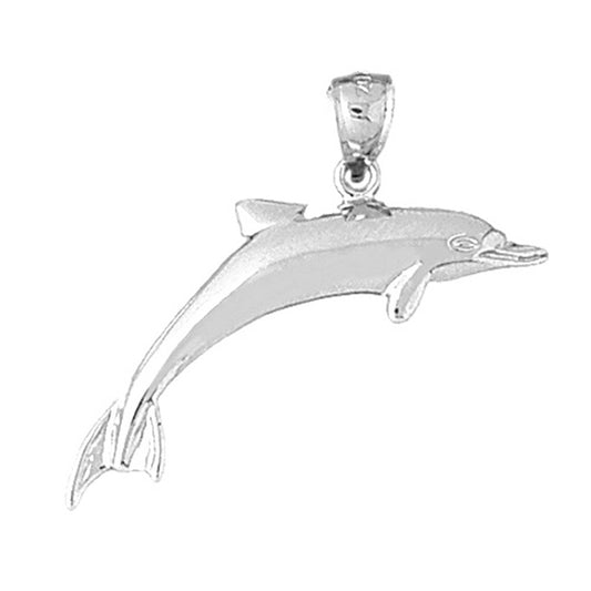 Sterling Silver Dolphin Pendant