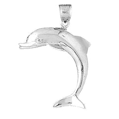 Sterling Silver Dolphin Pendant