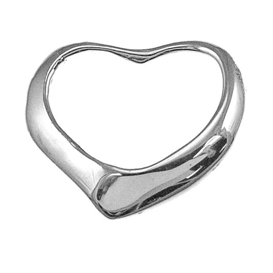 Sterling Silver Floating Heart Pendant