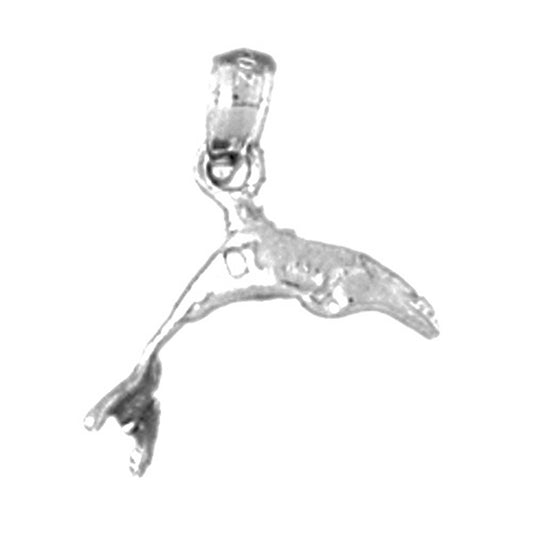 Sterling Silver Dolphin Pendant