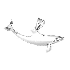 Sterling Silver Dolphin Pendant