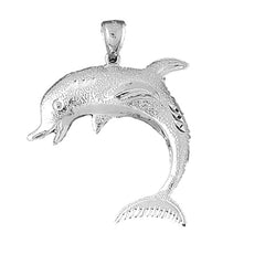 Sterling Silver Dolphin Pendant