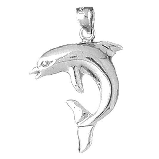 Sterling Silver Dolphin Pendant