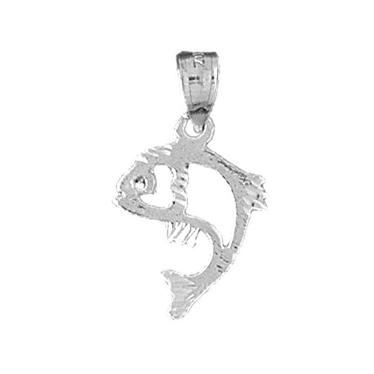 Sterling Silver Dolphin Pendant