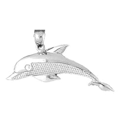 Sterling Silver Dolphin Pendant