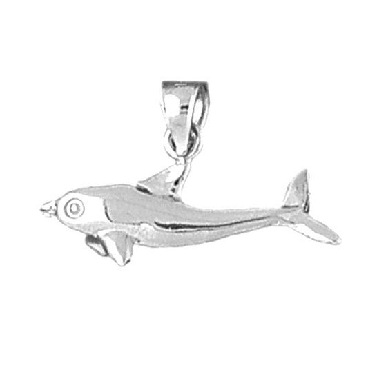 Sterling Silver Dolphin Pendant