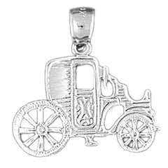 Sterling Silver Car Pendant