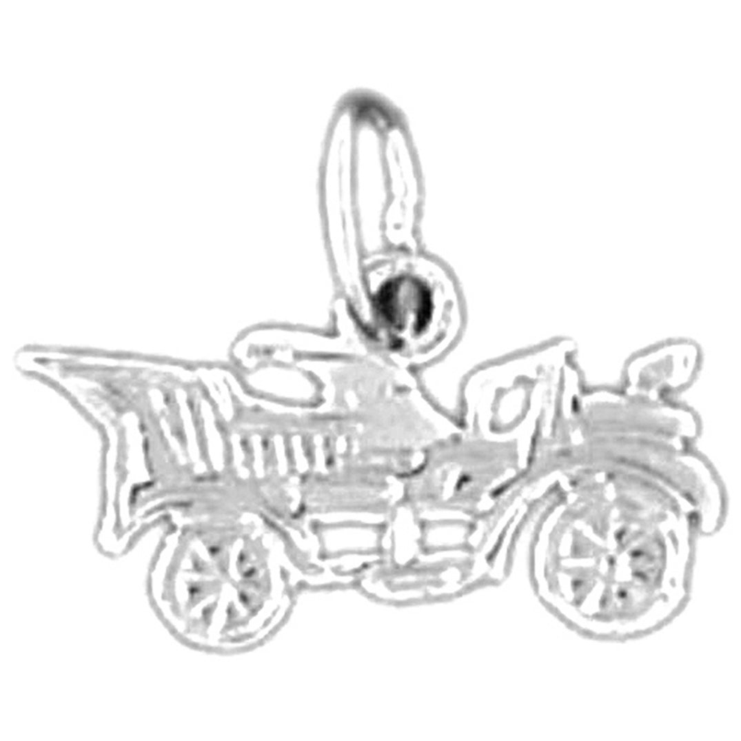 Sterling Silver Car Pendant