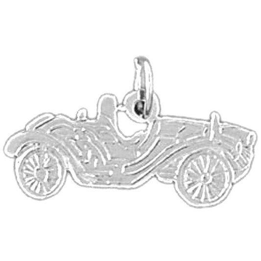 Sterling Silver Car Pendant