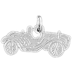 Sterling Silver Car Pendant