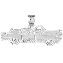 Sterling Silver Car Pendant