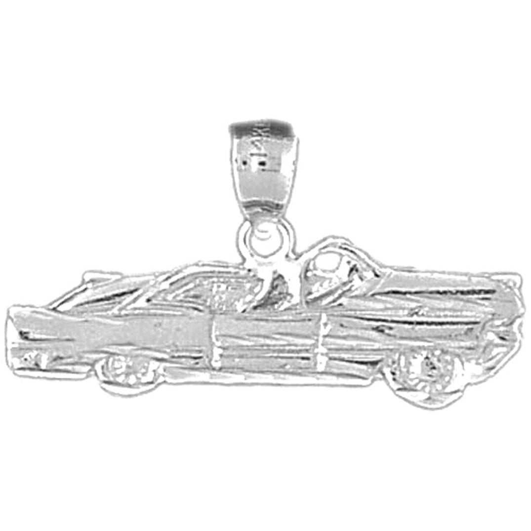 Sterling Silver Car Pendant